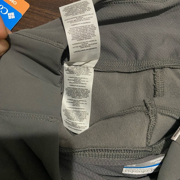 Columbia Women's Omni Shade Fleece Lined Pant Straight Leg M Gray - Picture 13 of 16